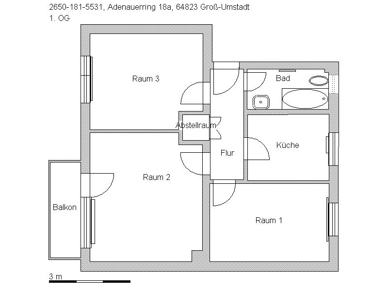 Lassen Sie sich überzeugen! 3-Zimmerwohnung in Groß-Umstadt - Foto 5