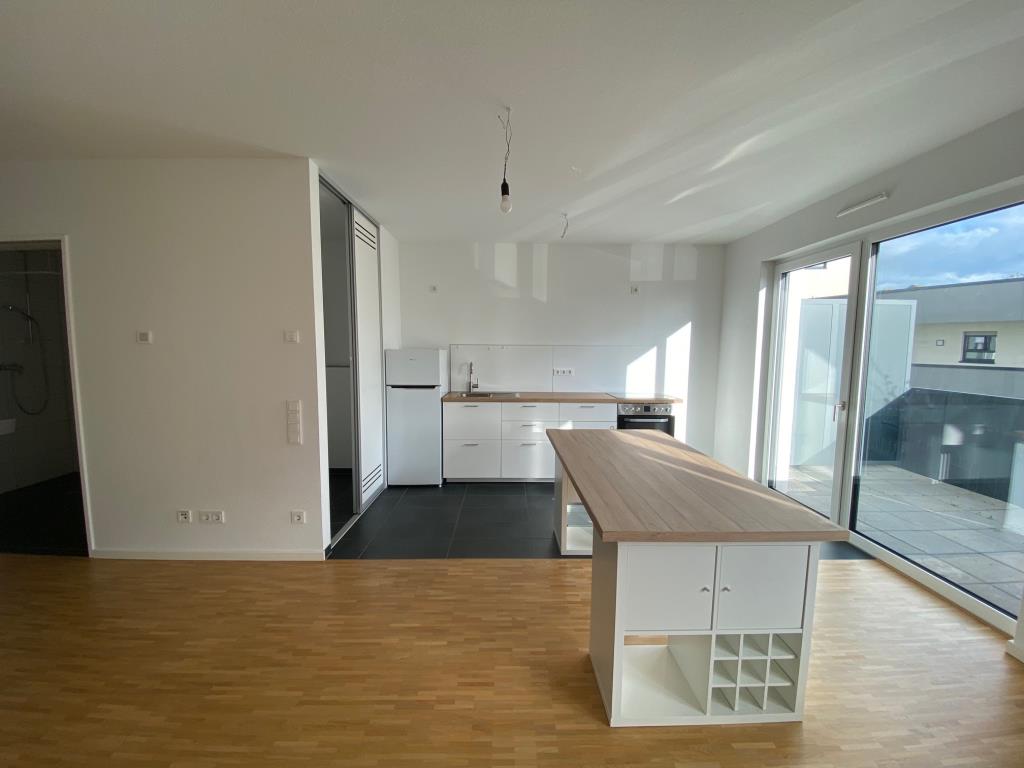 Schicke, barrierefreie 1-Zimmer-Wohnung mit Balkon in der Lincoln-Siedlung. - Photo 4